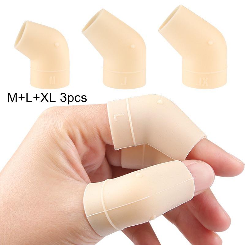 

3pcs Finger Protectors, Foot Bath and Massage Technician Finger Covers. Finger Joint Protectors, Silicone Gloves, Work Gloves