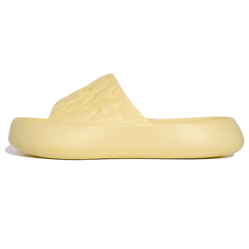 Spring and Summer New Products Simple and Comfortable Wavy Pattern Couple Style Home Indoor Cool Slippers One-word Drag Breathable