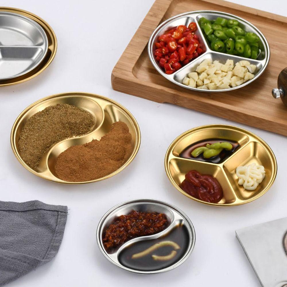 1Pcs Appetizer Plates Sauce Dishes Sushi Dipping Seasoning Tray Mini Sauce Plate