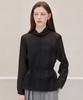 HYYK Tencel Multiway Neck Blouse_Black