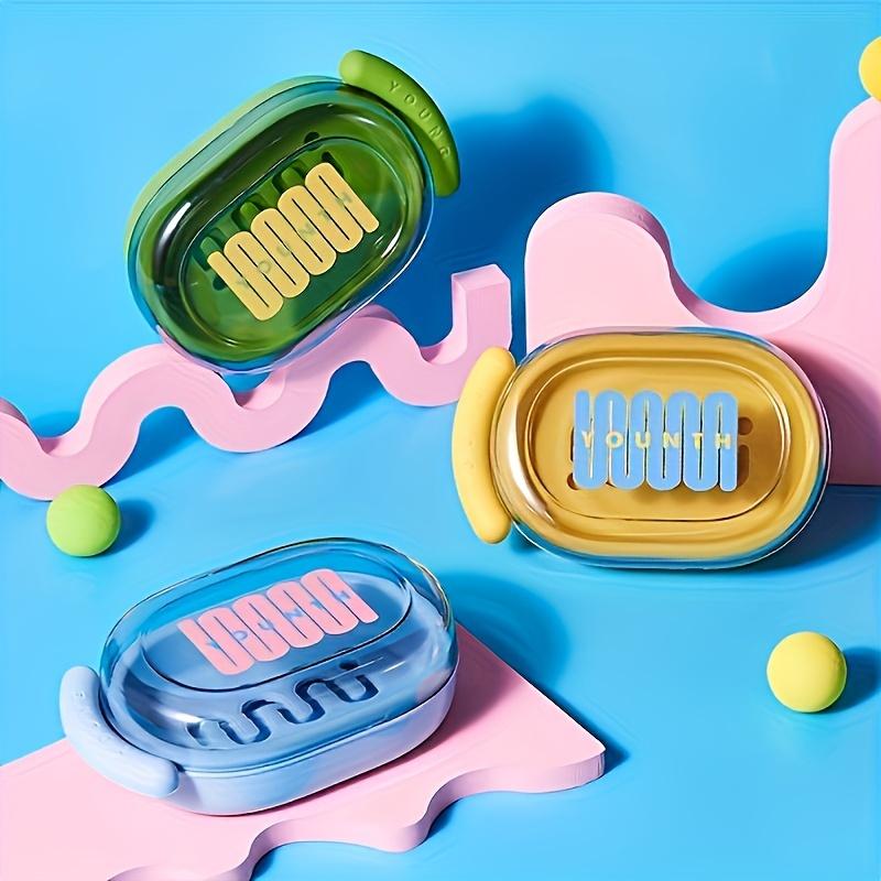 

1pc Travel Soap Box Leakproof Soap Box with Lid Travel Soap Box