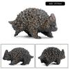 Oenux Simulation Wild Jungle Forest Animals Hedgehog Model Action Figures Cake Topper Party Favor Cute Education Kid Toy Gift