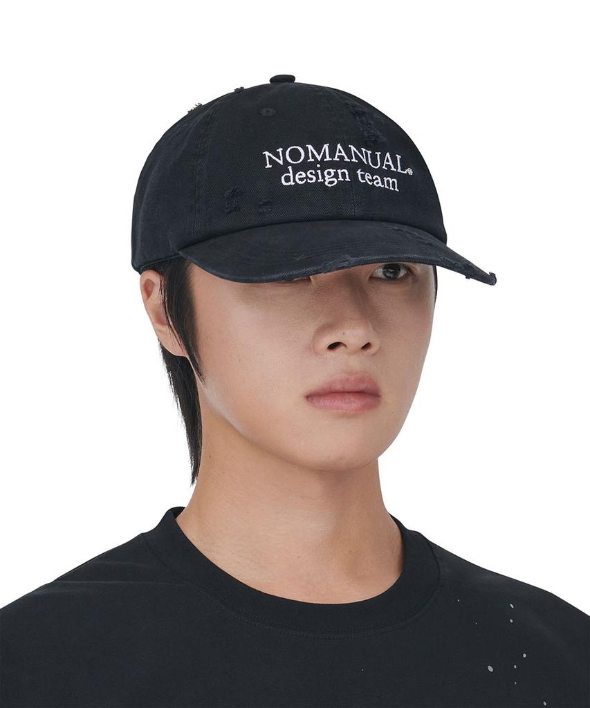 Nomaenyueol D.T Ball Cap 261 - Washed Black