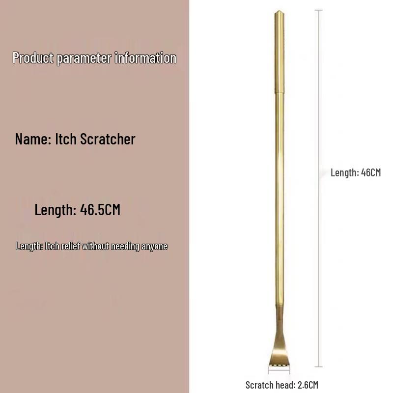 Telescopic Brass Back Scratcher