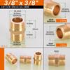 1/8" 1/4" 3/8" 1/2" 3/4" 1" BSP Messing Außengewinde zu Außengewinde Sechskant-Nippel Gleichmäßig Gerade Reduzierend Messing-Verbinder für Wasser Öl Gas