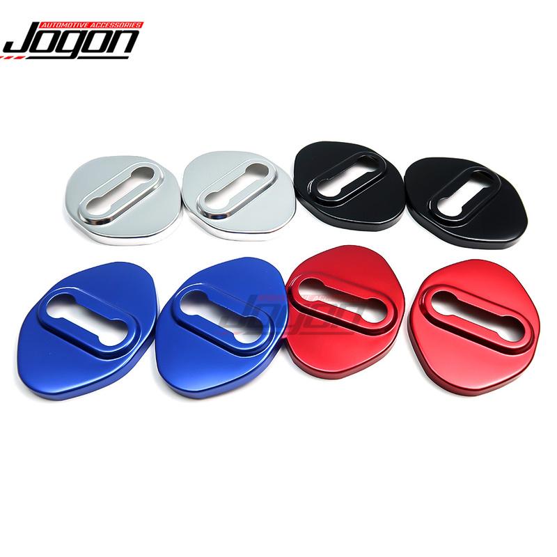 Stainless Steel 2pcs Car Interior Door Lock Buckle Cover Trim For Subaru BRZ 2024 Accessories Door Lock Protective
