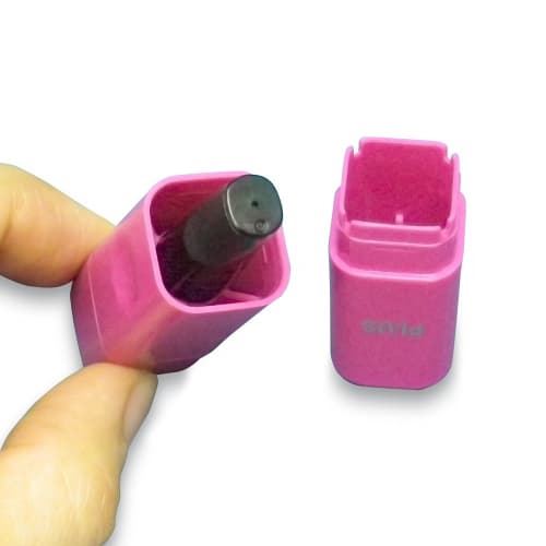 Plus Stamp Seal Name Cube Refill Ink Set of 3