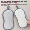 Dish Sponge 6 Pieces Double-Sided Sponges For Cleaning Washable Scrubber For Pot Washing Sink Pan Dish Home Kitchen Bathroom