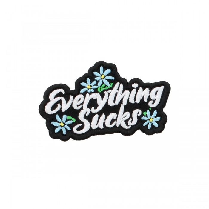Grindstore Everything Sucks Iron On Patch