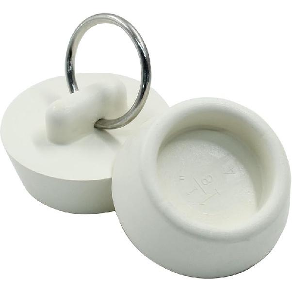 2Pcs Rubber Drain Stopper Fits 1-3/4 Inch to 1-7/8 Inch, Bathtub Drain Plug with Hanging Ring, Rubber Sink Stopper Drain Plug for Bathtub, Kitchen