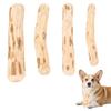 Dog Chew Sticks Natural Coffee Wood Bite-Resistant Teething Toy for Puppies To Large Dogs for Teeth Cleaning Fresh Breath Anxiety Relief
