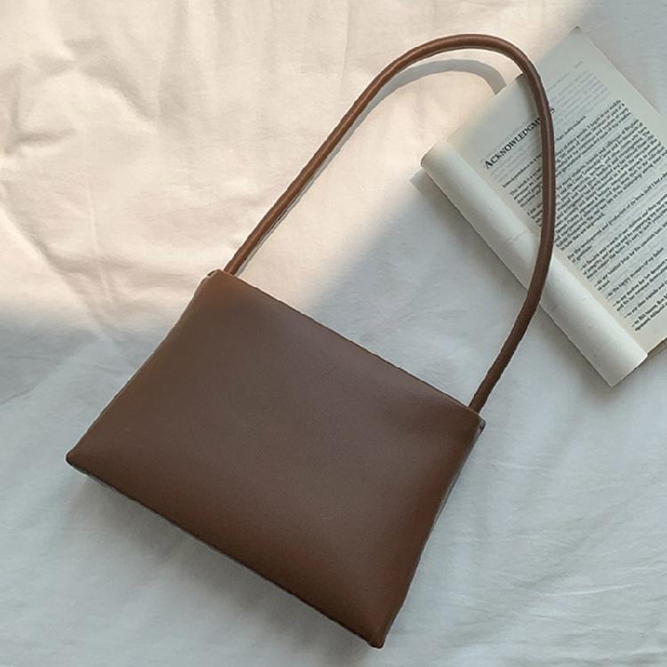 Lady Purse Simple Fashion Carrying Bag Underarm Bag Versatile Shoulder Bags