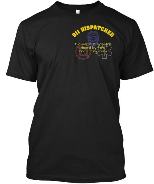 911 Dispatcher Voice In The Dark T-Shirt Size S to 5XL XXL