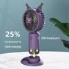 Portable USB Mini Handheld Fan: Silent, Three Speeds, Long Battery Life