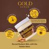 Face and Body Gold Scrub Enriched with Almond, Olive And Carrot Seeds Oil Helps To Glowing Skin Brightening 500ml And Fruit Skin Smoothing Scrub