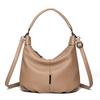 Women PU Leather Hobo Shoulder Bag Adjustable Crossbody Strap Soft Casual Handbag Large Capacity Daily Shopping Work Fashion Ladies Sling Bags