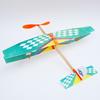 Rubber Band Powered Biplane Model Toy For Kids Aviation Enthusiasts Gift