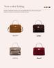 Borsa da Donna Lusso Coreana in Vera Pelle - Borsa a Tracolla in Pelle di Mucca Stile Giapponese