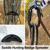 Saddle Bridge Spreader for Hunting Ergonomic Saddle Hunting Hip Pinch Eliminator 3D Printed Tree Saddle Accessories To Relief Hip Pressure