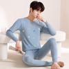 Pure Cotton Autumn Thermal Suit for Youth Boys - Lightweight Long Underwear