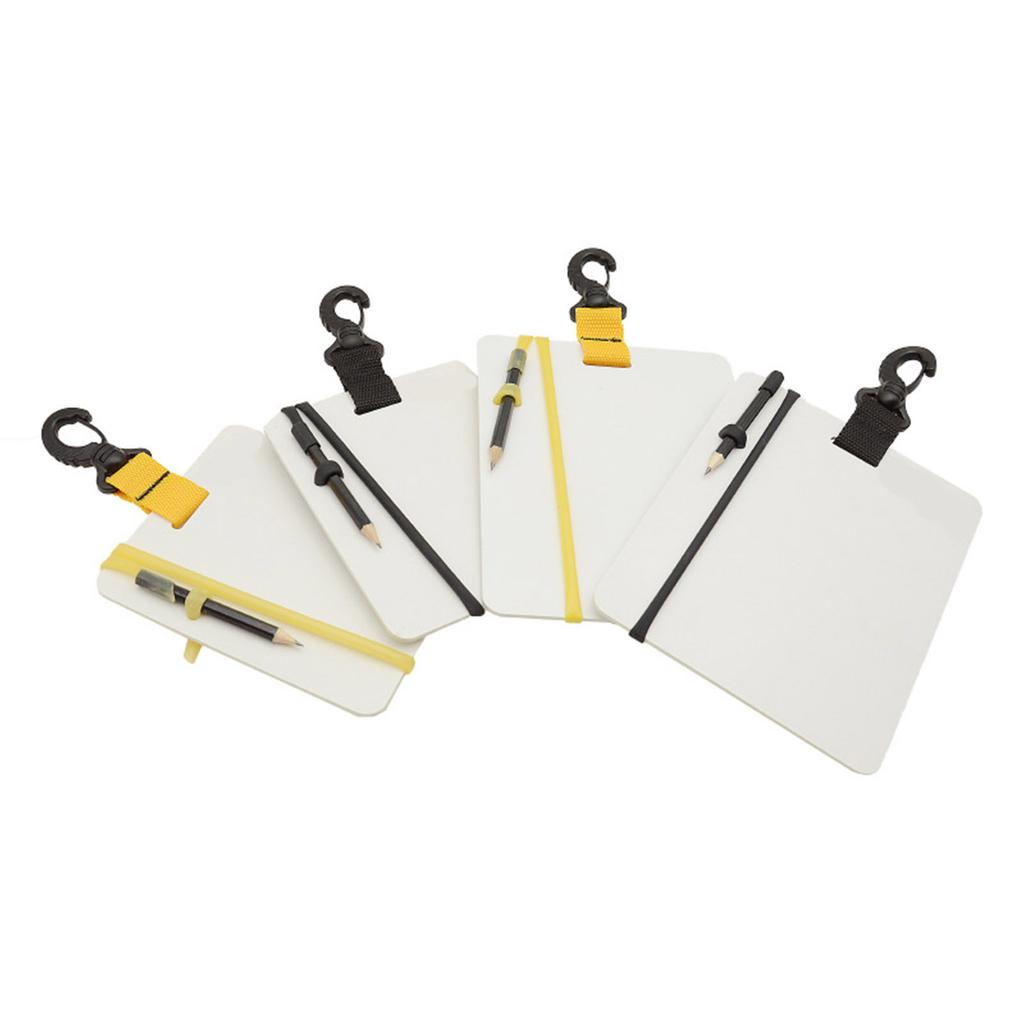 Underwater Writing Plate Board Diving Wordpad with Pencil and Quick Release Buckles Underwater Wordpad Easy To Use