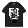 Rapper 50 Cent Graphic T Shirts Male Fashion Hip Hop Vintage Short Sleeve Tshirt Women Summer 100 Cotton Tshirts