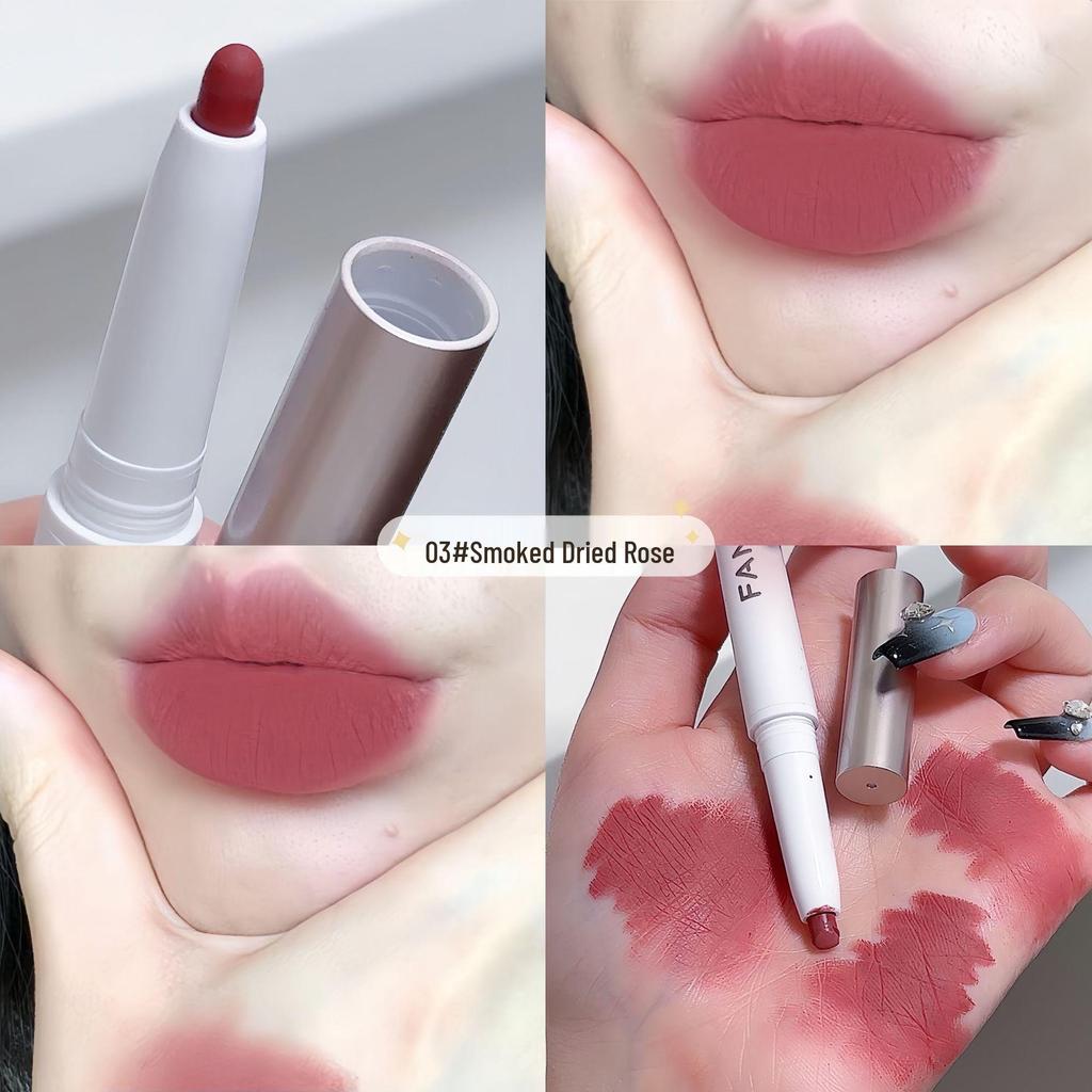 Moisturizing Color-Changing Matte Lipstick Pen with Long-Lasting Velvet Finish
