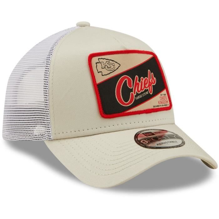Trucker Cap - New Era - Kansas City Chiefs - Beige - Verstellbar - Sportswear