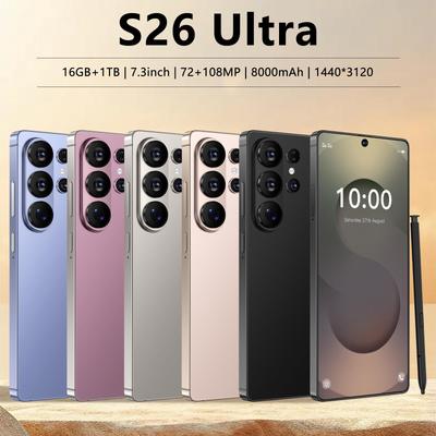 S26 Ultra 4G Smartphone: 7.3" Display, 3+16GB, Hot-Selling Model