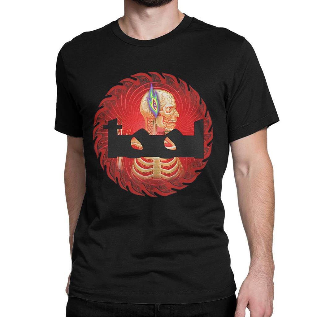 Men Women's Lateralus Heavy Metal Music Enima T Shirts Tool Band Cotton Tops  Short Sleeve Tee Shirt Graphic Printed T-Shirts