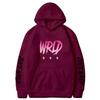 New hot sweater singer juice wrld print street popular men's and women's autumn and winter hoodie