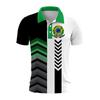 Brazil National Emblem 3d Printed Summer Button Down Collar Polod For Men Casual Tops Oversized Short Sleeve Trend Men Clothing