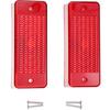 Solarhome 2 PCS Rear Tail Light Lens 6672276 for Bobcat Skid Steer Loader 553 751 753 763 773 863 864 873 883 963 A220 A300 S100 S130 S150 T110 T140