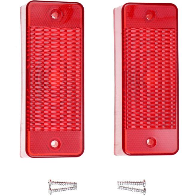 Solarhome 2 PCS Rear Tail Light Lens 6672276 for Bobcat Skid Steer Loader 553 751 753 763 773 863 864 873 883 963 A220 A300 S100 S130 S150 T110 T140