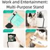 360 Rotating Desktop Phone Tablet Holder Height Adjustable Long Arm Tablet Bracket  Take Photos