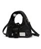 Vanwalk Pom-Pom Mochi Tote Bag [Black Dot]