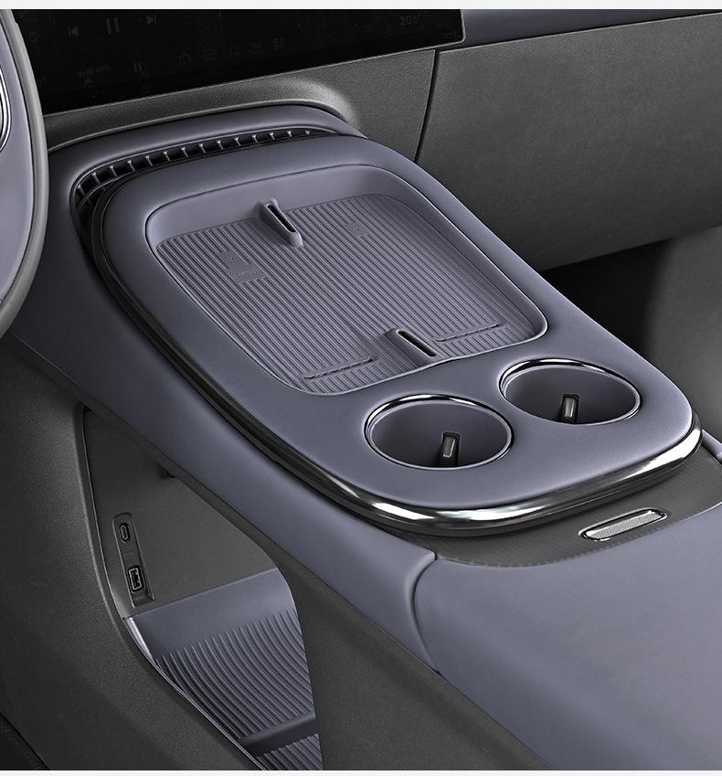 XPeng G7 Wireless Charger & Cup Holder Console Upgrade