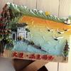 Lijiang Yunnan China Tourism Dali Shangri La 3D Magnetic Refrigerator Sticker Resin Hand drawn Magnetic Sticker