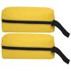 2 Pcs Oxford Cloth Tool Storage Bag Portable Waterproof Repair Hand Tools Organizer Zipper Closure HandHeld Tool Pouch