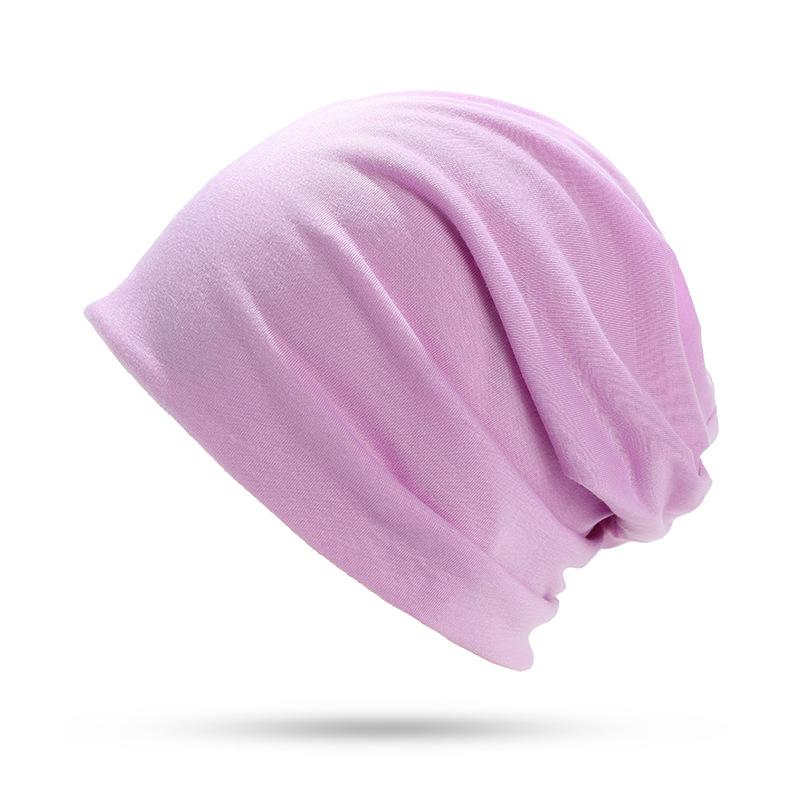 Cotton Slouchy Beanie Hip-Hop Soft Lightweight Running Beanie Adult Dwarf Hat Chemo Cap For Men Women Hip-Hop Sleep Cap Stretchy