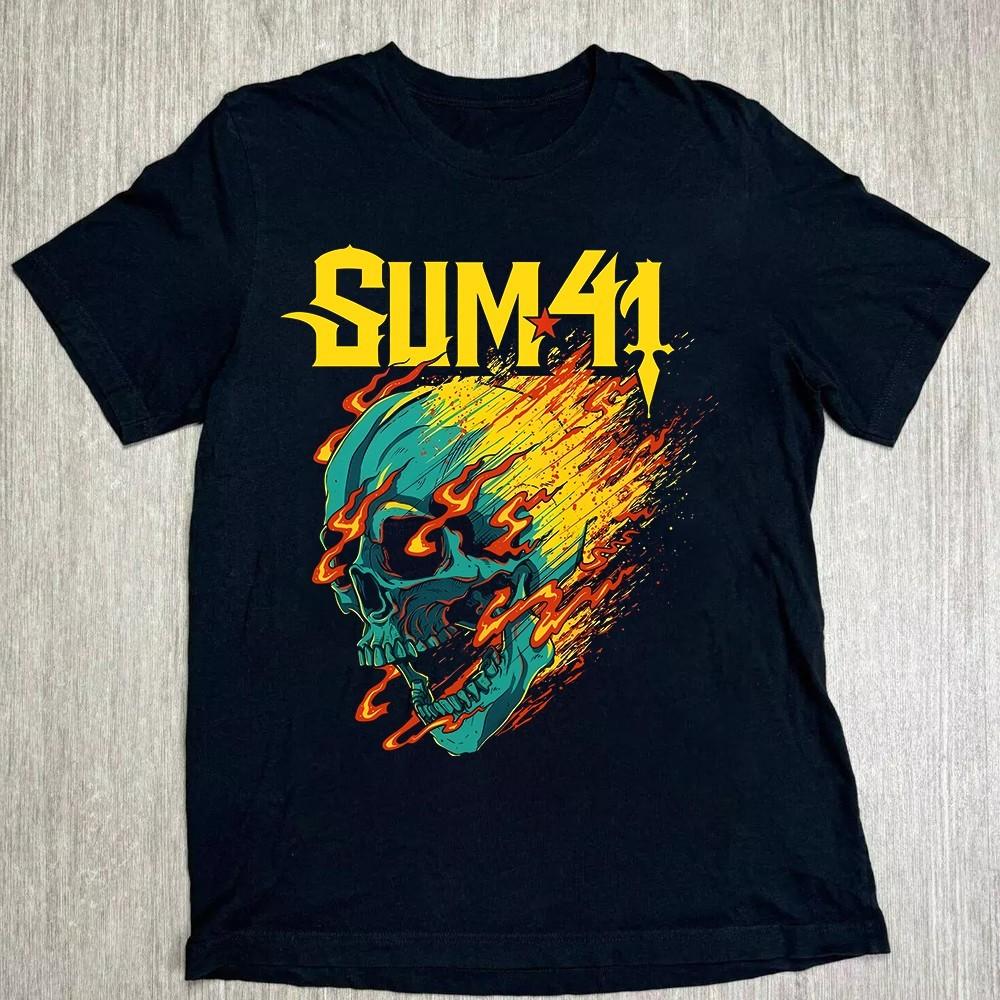 Popular Sum 41 Concert Unisex S235XL Shirt 14D170 Unisex T-Shirt M