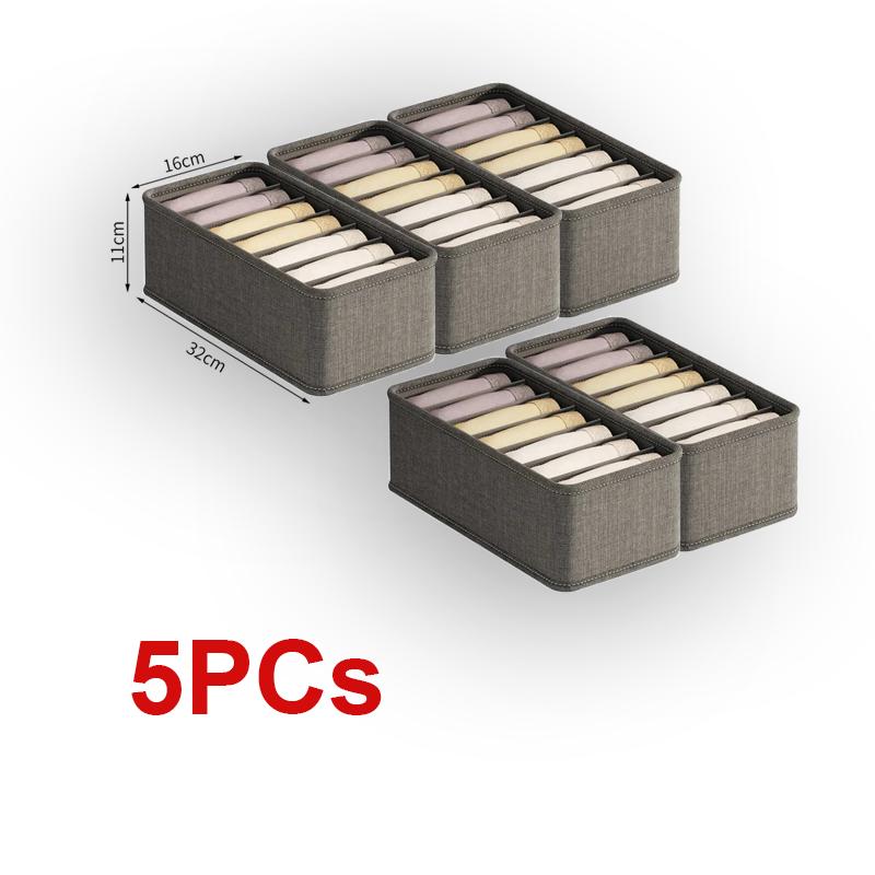 20/6/7/1 Fächer Kation PP Socken BH Hosen Schlichtheit Organizer für Schränke und Schubladen Heim Sortierboxen Aufbewahrungs-Organizer-Box