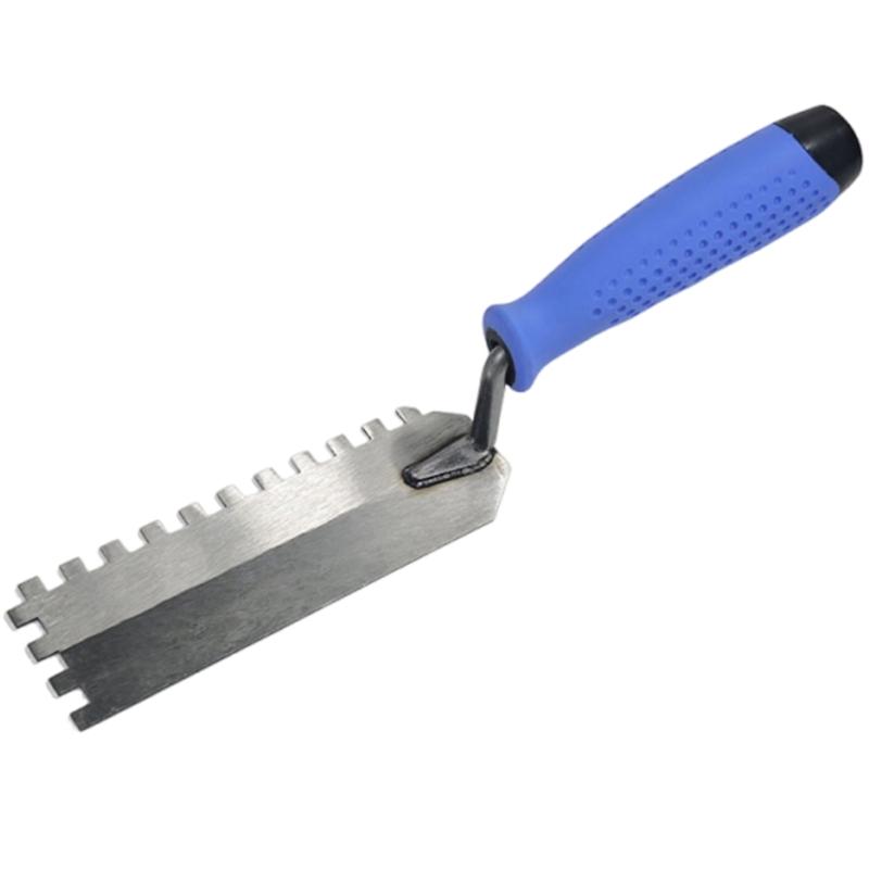 

Multiple Teeth Putty Metal Trowel Brush Home Wall Improvement Shovel Plaster Drywall Repair Scraper Putty Building Tool 1