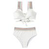 European & American High-End Sexy Tie-Up Bikini Swimsuit for Women