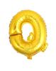 Balon Foliowy Litera Q  Złoty  45 Cm  1 Szt.