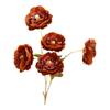 Lifelike 5 Flowers/Bundle Artificial Flowers Real Touch with Stems Fake Peony Floral Arrangements Fake Flower Bouquets Wedding