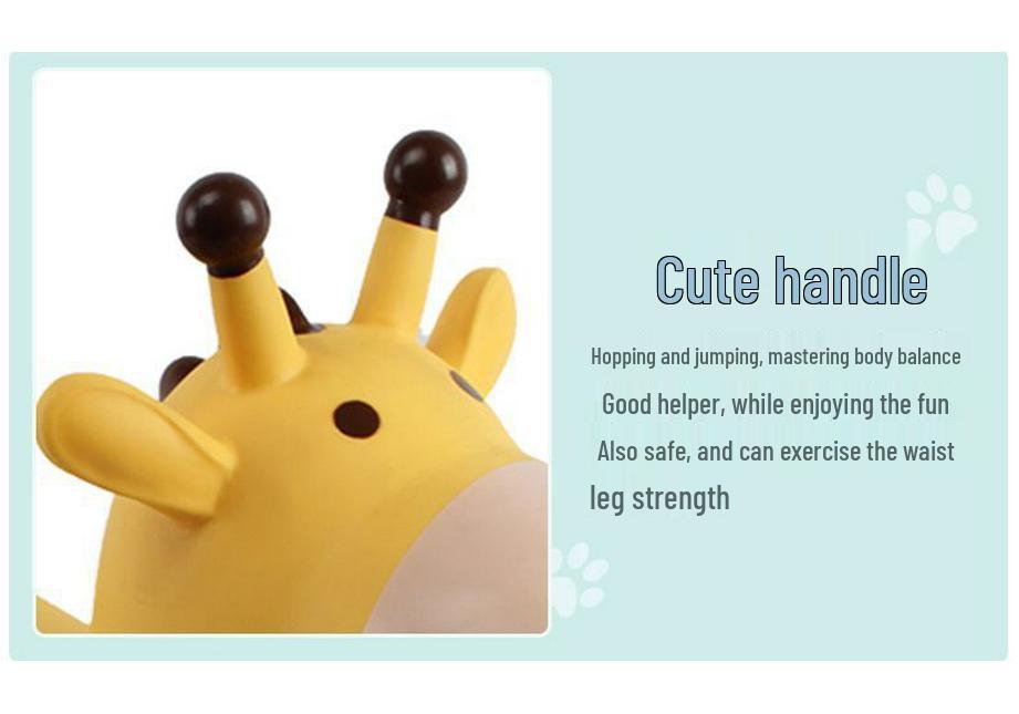 Inflatable Bouncy Horse Riding Toy with Music - Safe for Children and Adults, Non-toxic