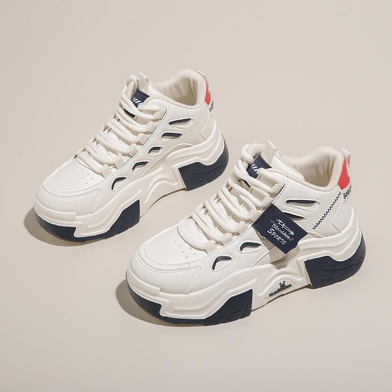 

Fashion Khaki Without Heels Beige Woman Boot Running Sports Shoes For Womens Training Sneakers Beskete Sunny Popular 40