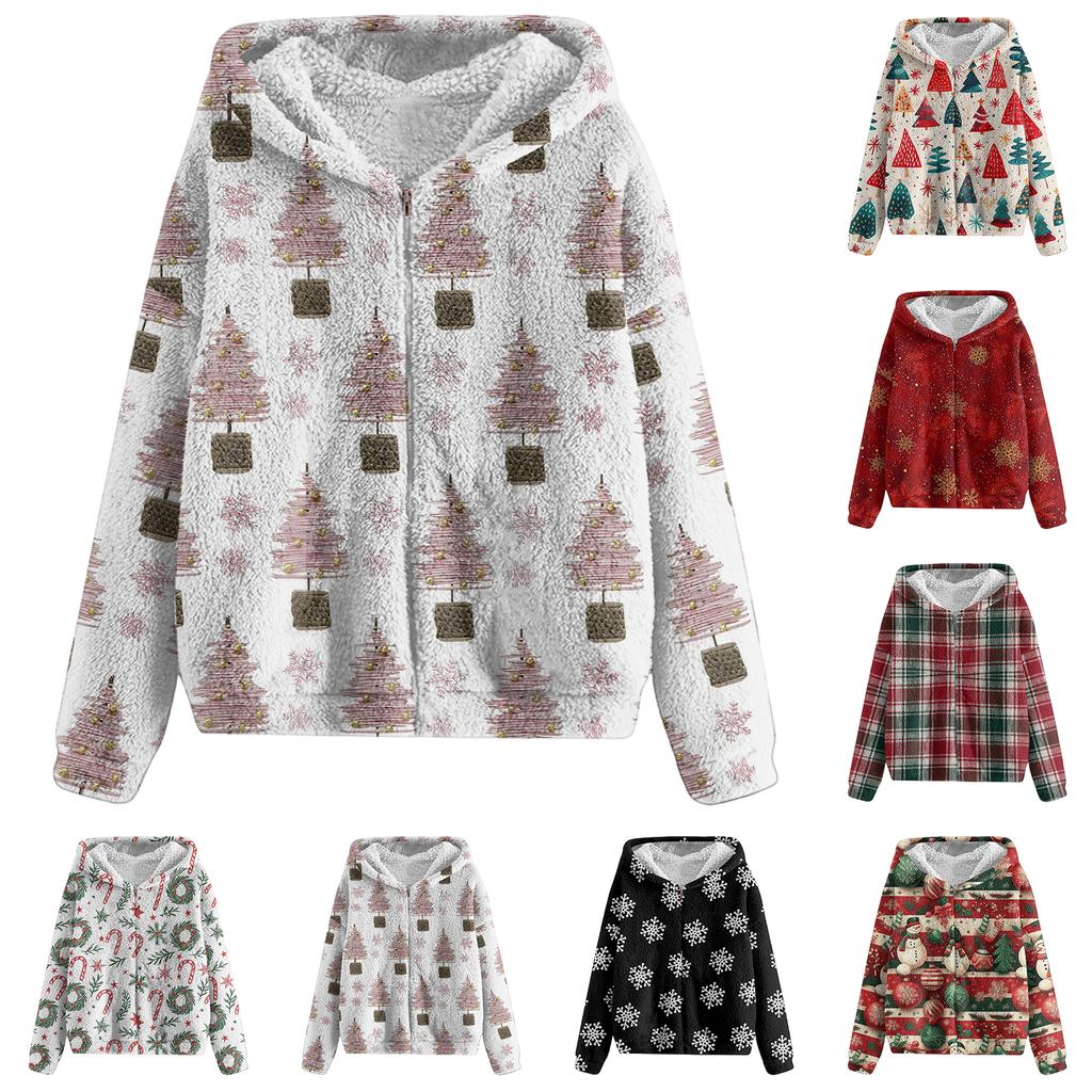 Men'S  Winter Zipper Hooded Fleece Sweatshirt With Patch Pocket Casual Jacket