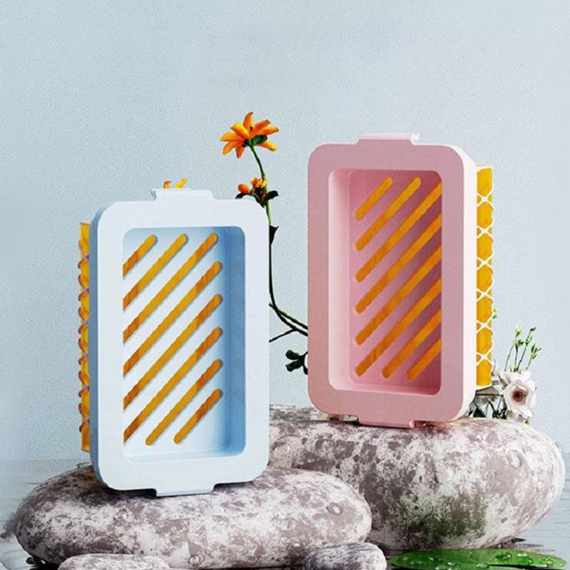 

1PC Mesh Soap Lathering Box Soap Box Multifunctional Hand-free Lathering Household Soap Box Storage Box Shelf